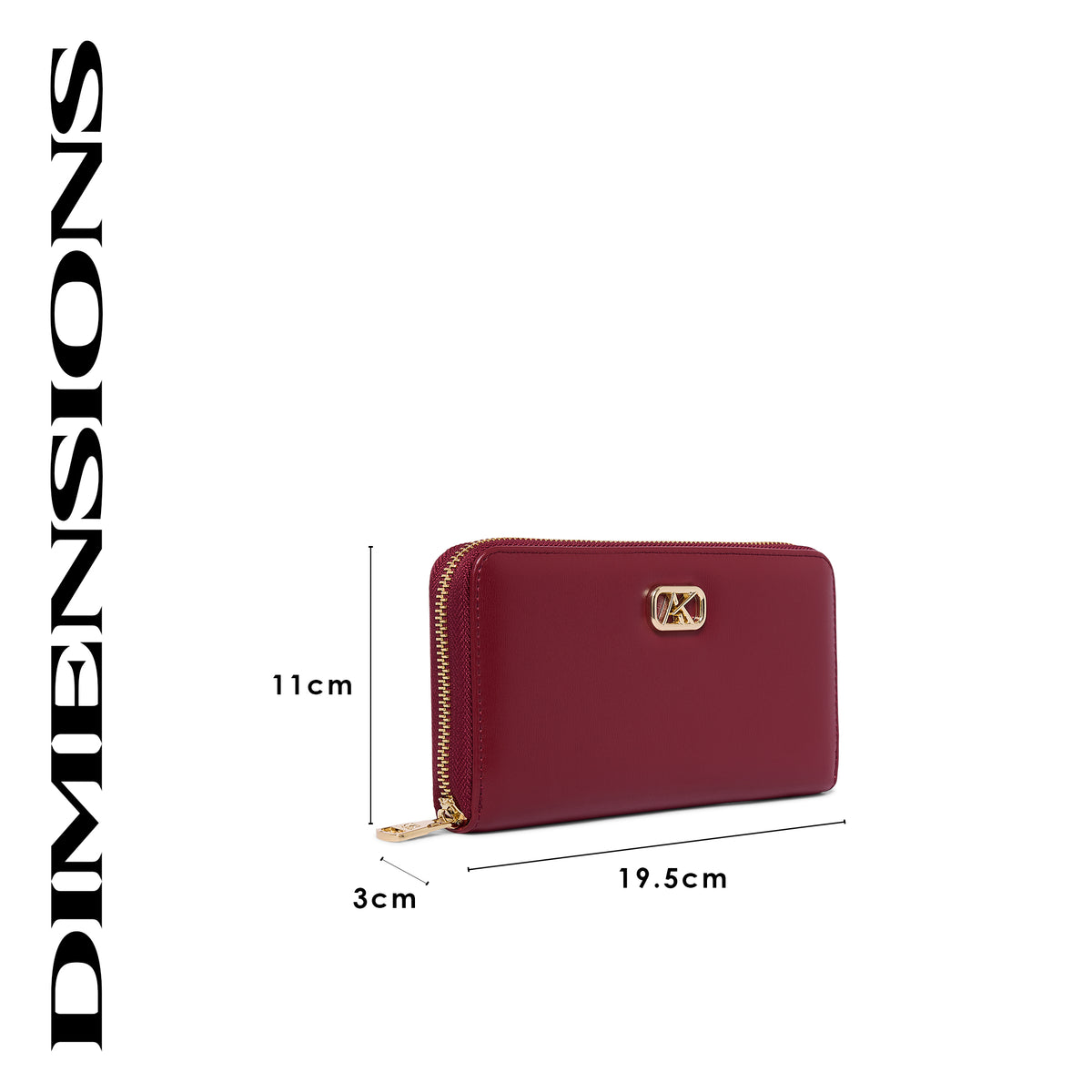 Amesbury 20 Za Large Wallet Red