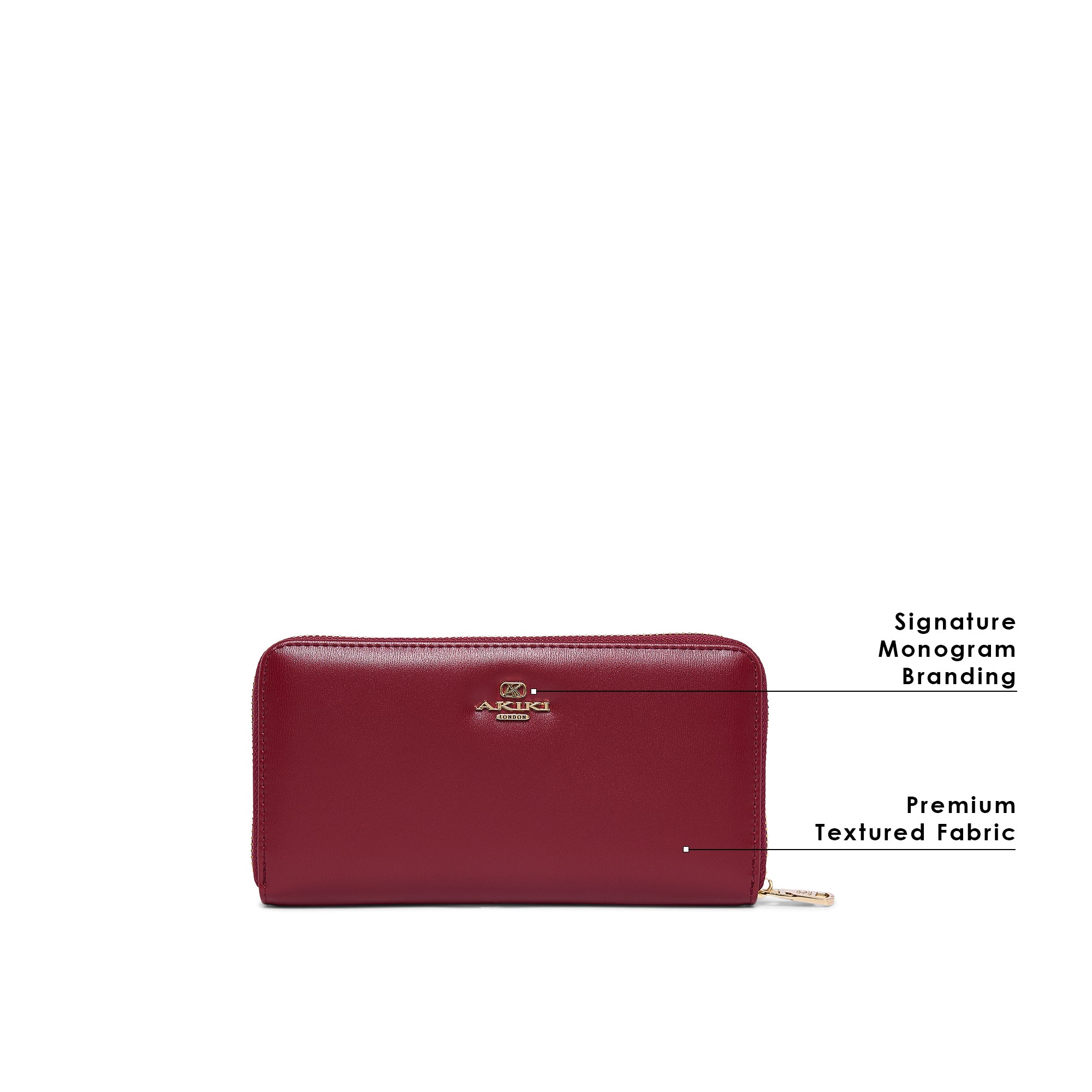 Amesbury 20 Za Large Wallet Red