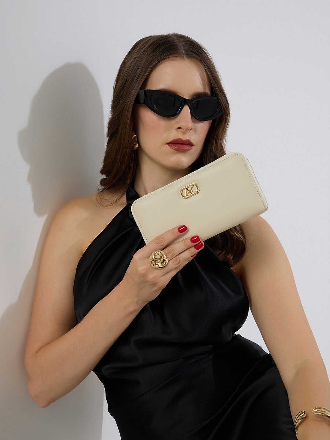 Amesbury 20 Za Large Wallet Off White