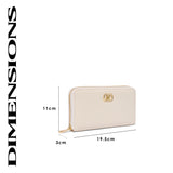 Amesbury 20 Za Large Wallet Off White