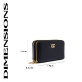 Wellsbury 2C 19 Za Large Wallet Black
