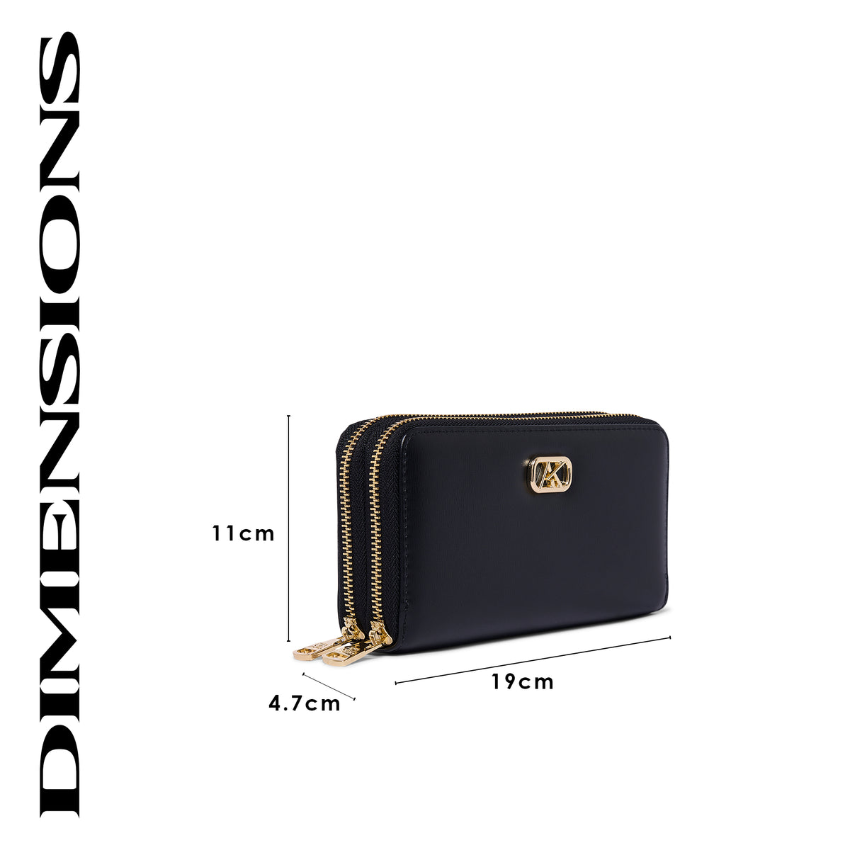 Wellsbury 2C 19 Za Large Wallet Black