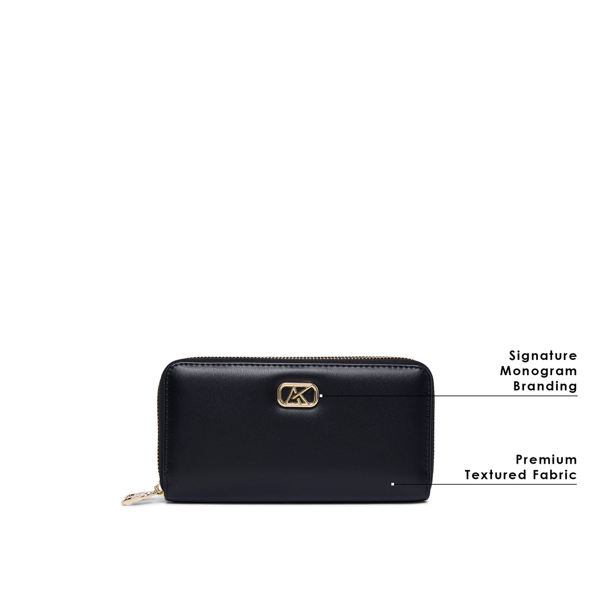 Wellsbury 2C 19 Za Large Wallet Black