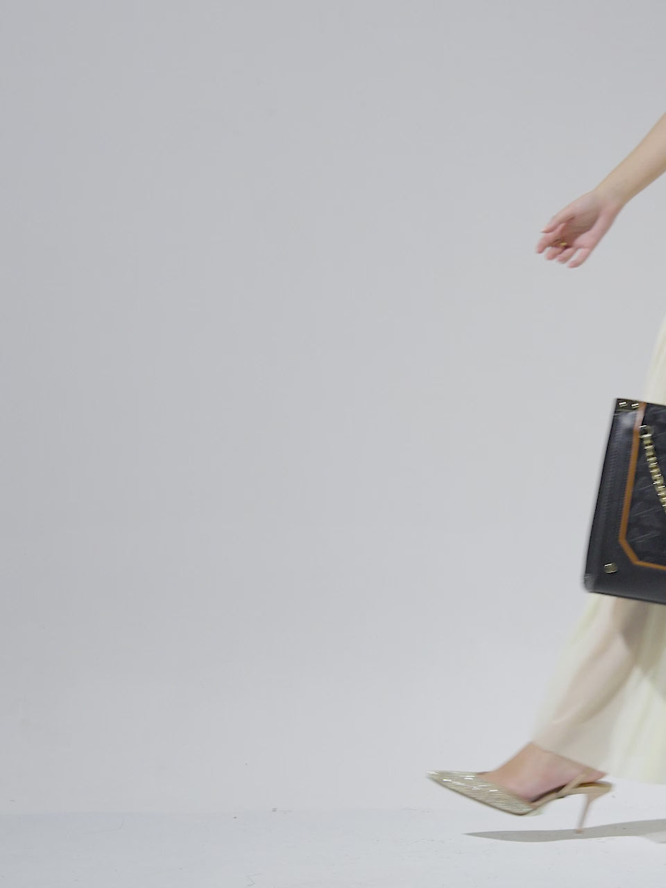 Wimbeldon Large Tote Bag White